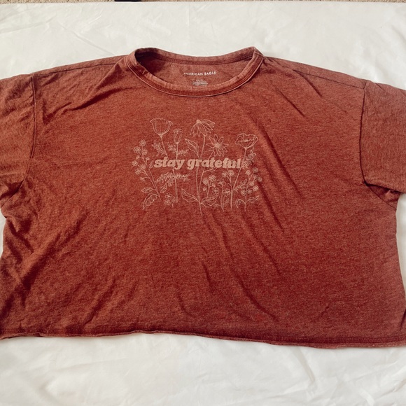 boxy cropped t shirt - Picture 1 of 3